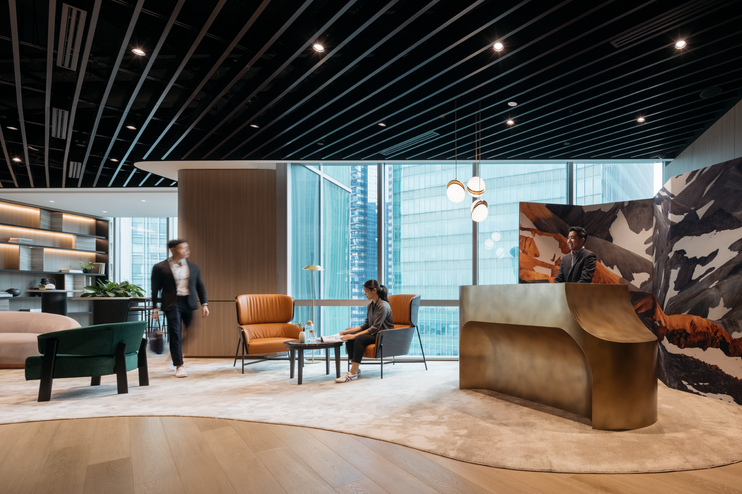 Arcc Spaces reception area